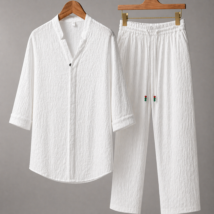 Men's Silk 2-Piece Set | Savoni