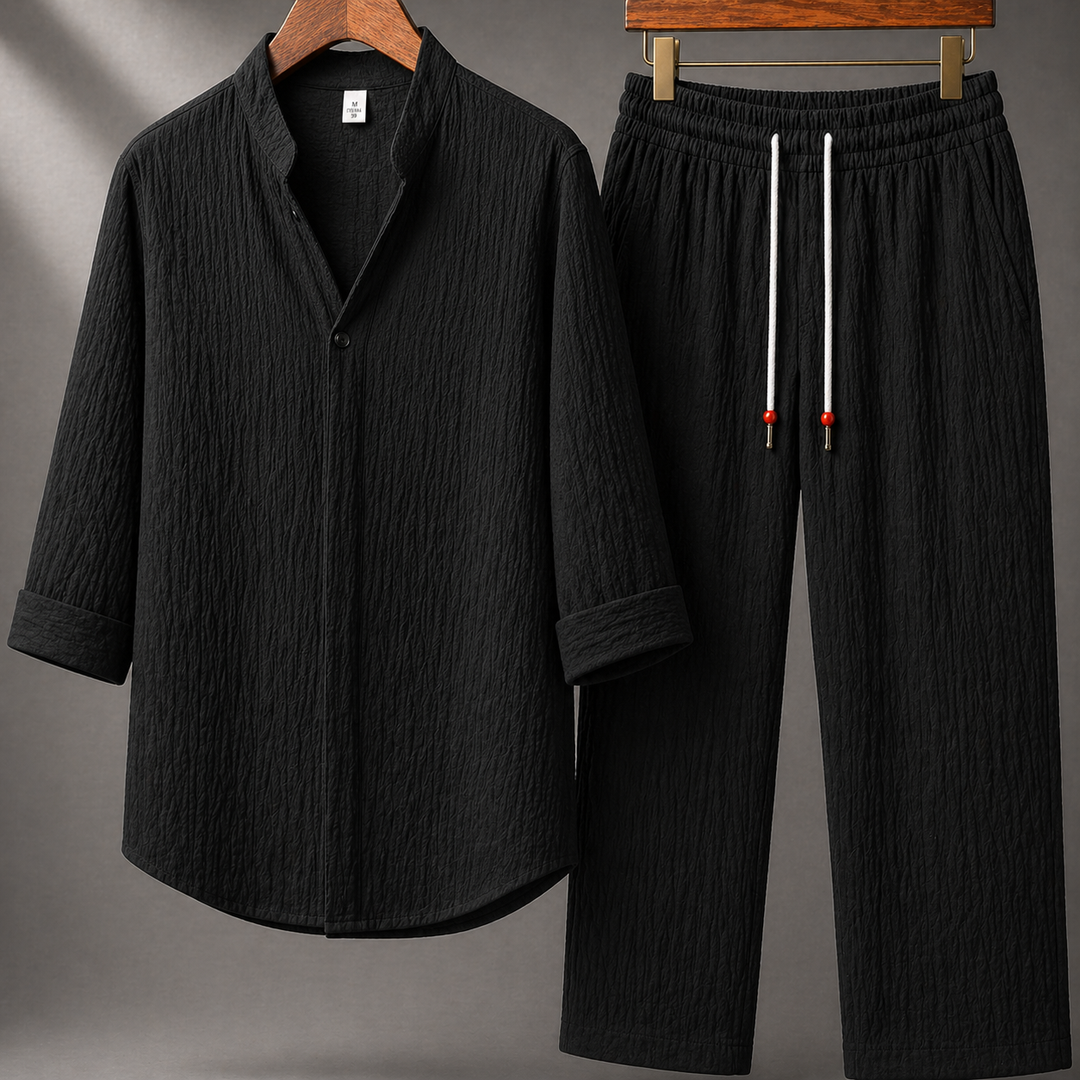 Men's Silk 2-Piece Set | Savoni