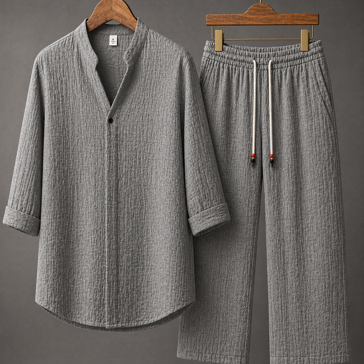 Men's Silk 2-Piece Set | Savoni