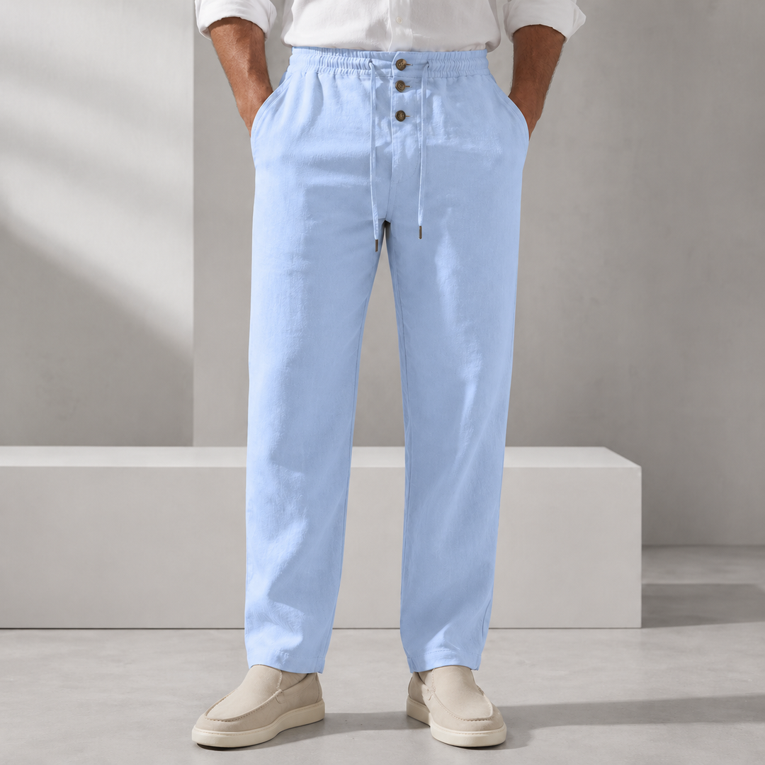 Avani Linen Drawstring Pants