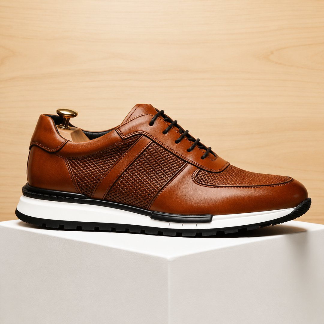 Torvani Genuine Leather Sneakers