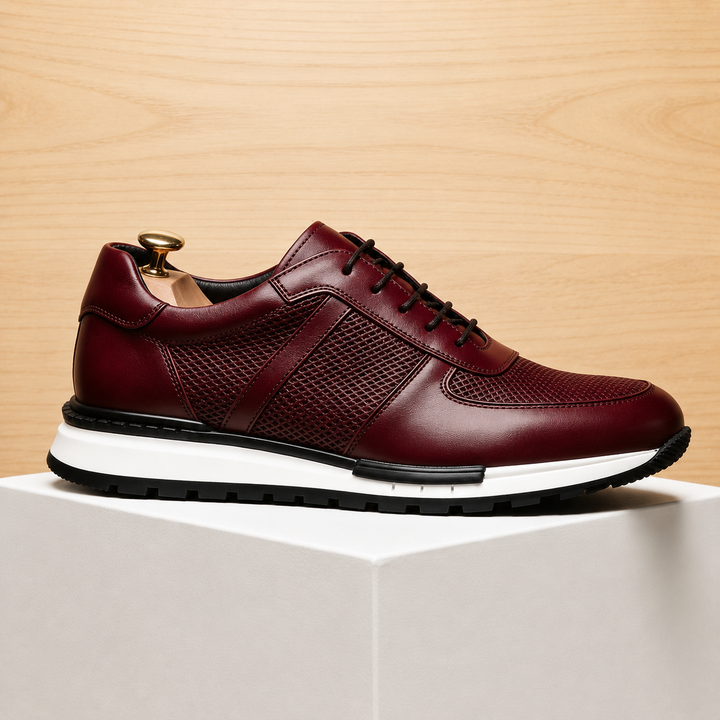 Torvani Genuine Leather Sneakers