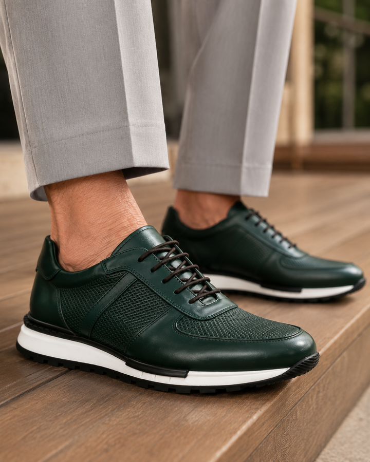 Torvani Genuine Leather Sneakers