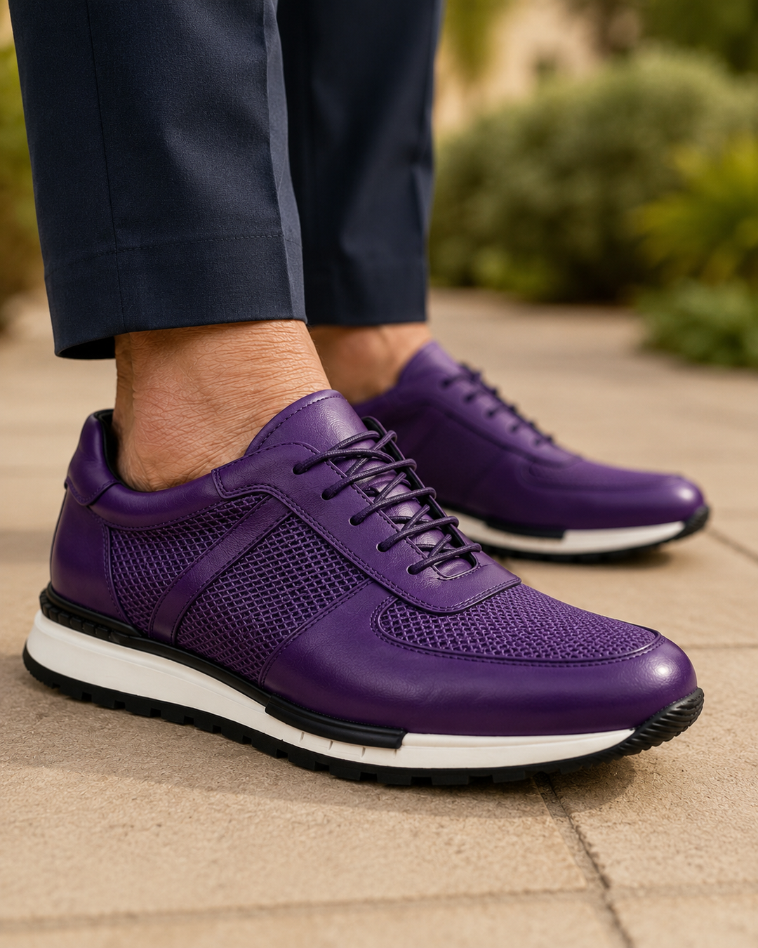 Torvani Genuine Leather Sneakers