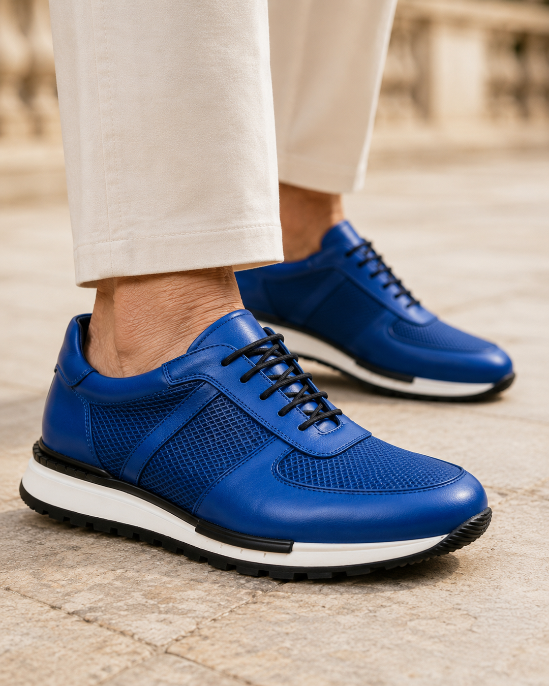 Torvani Genuine Leather Sneakers