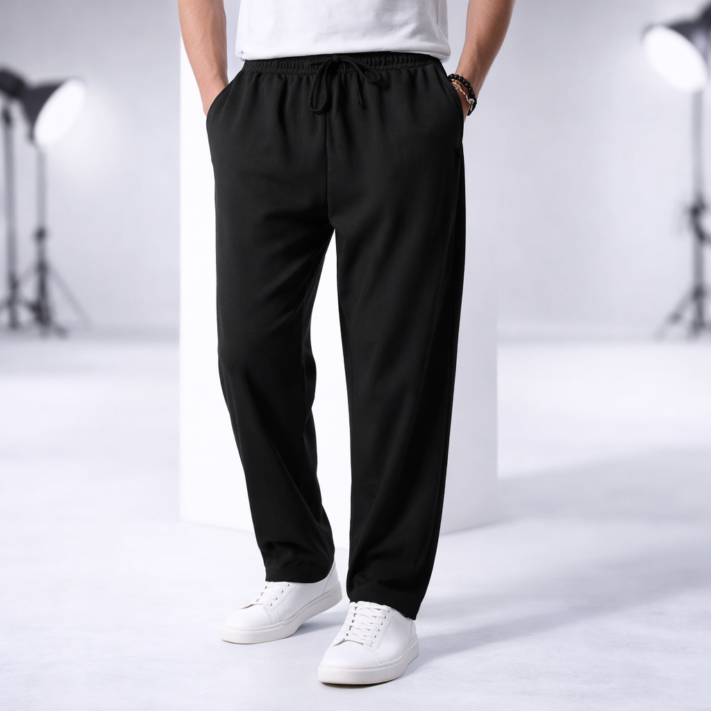 Men's Cotton Drawstring Pants with Deep Pockets | Arden