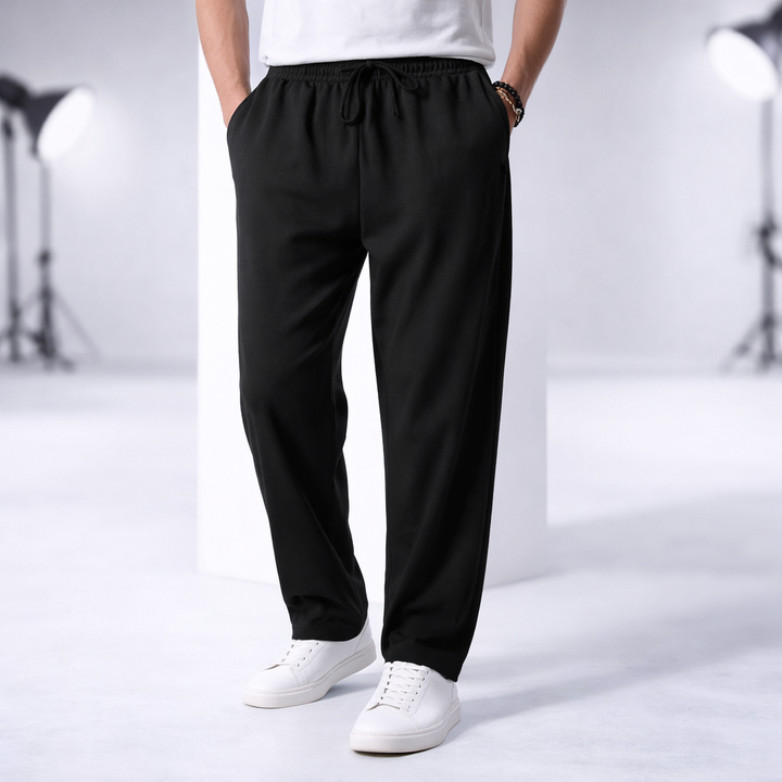 Men's Cotton Drawstring Pants with Deep Pockets | Arden