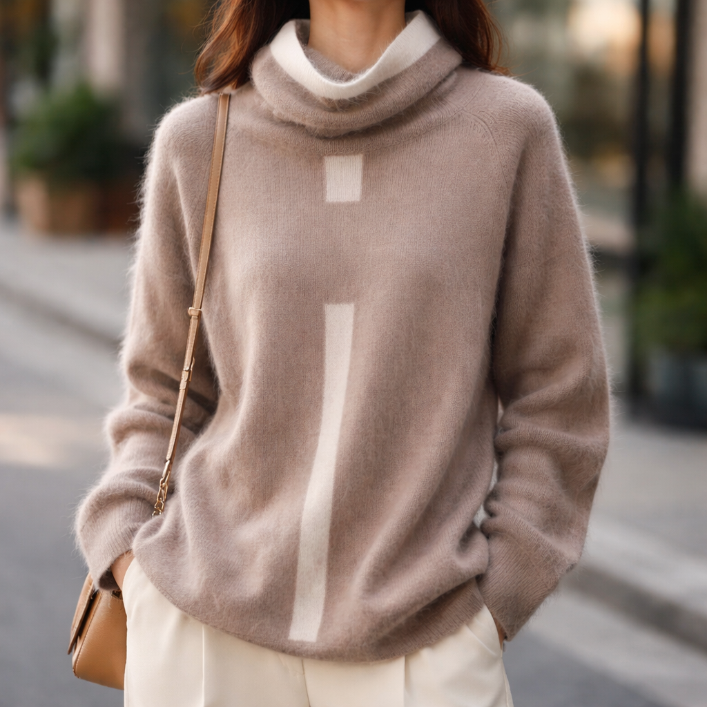 Women's Mink Cashmere Sweater | Savona