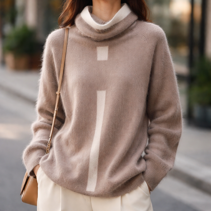 Women's Mink Cashmere Sweater | Savona