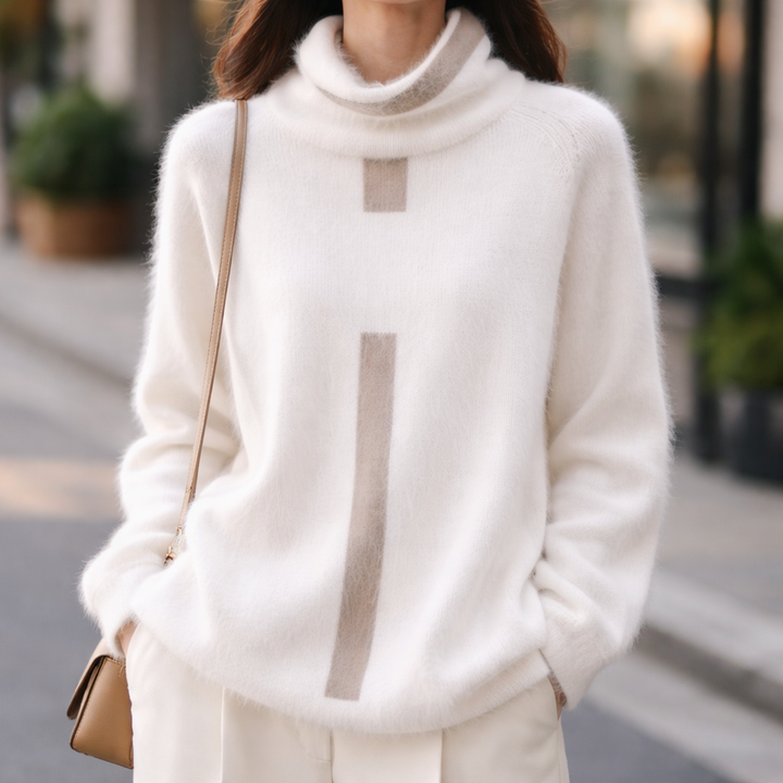 Women's Mink Cashmere Sweater | Savona
