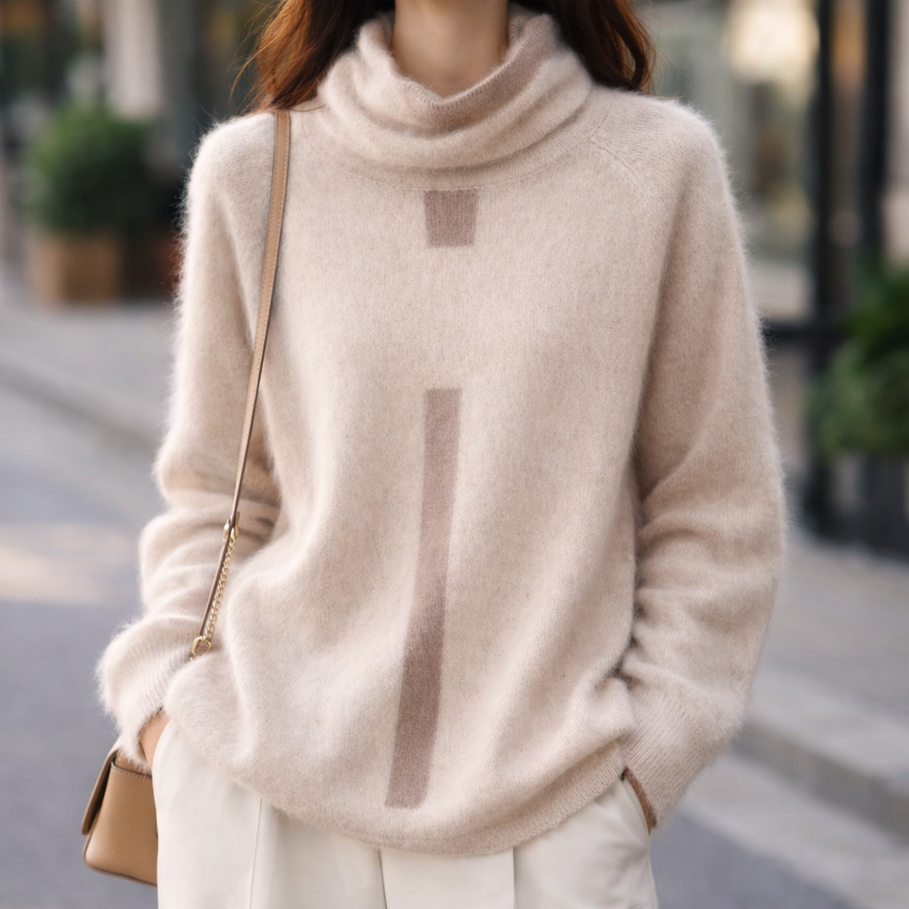 Women's Mink Cashmere Sweater | Savona