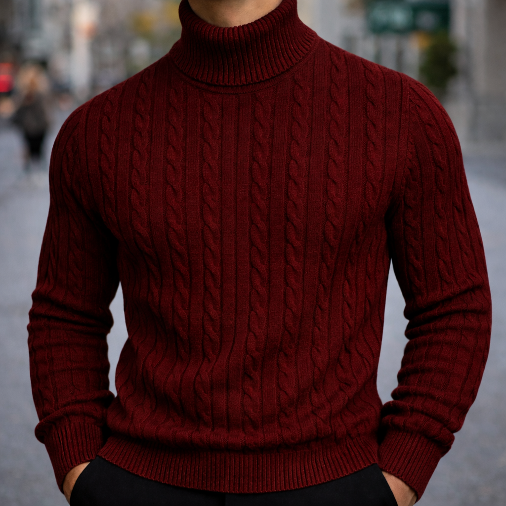 Savino Wool Turtleneck