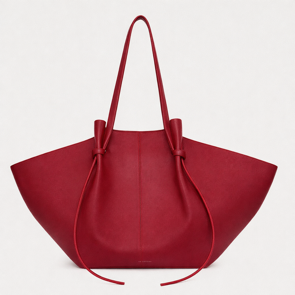 Women's Italian Leather Tote Bag with Metal Accents | Savona