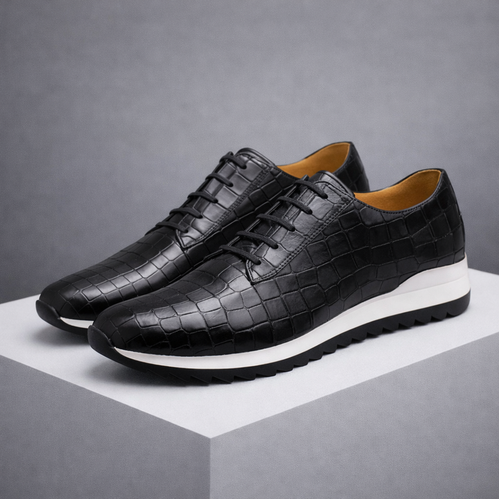 Santino Men's Genuine Leather Dress Shoes