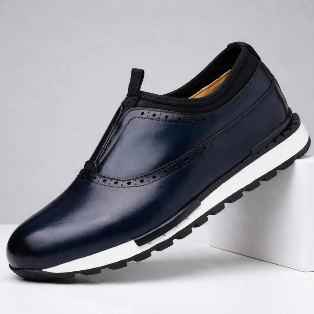 Santino Men's Genuine Leather Oxford Shoes