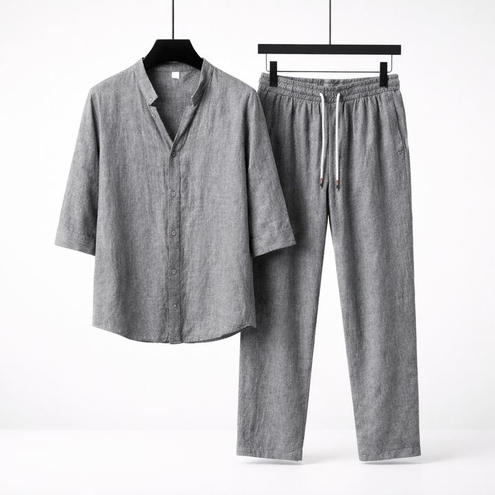 Men's Silk 2-Piece Set | Savoni