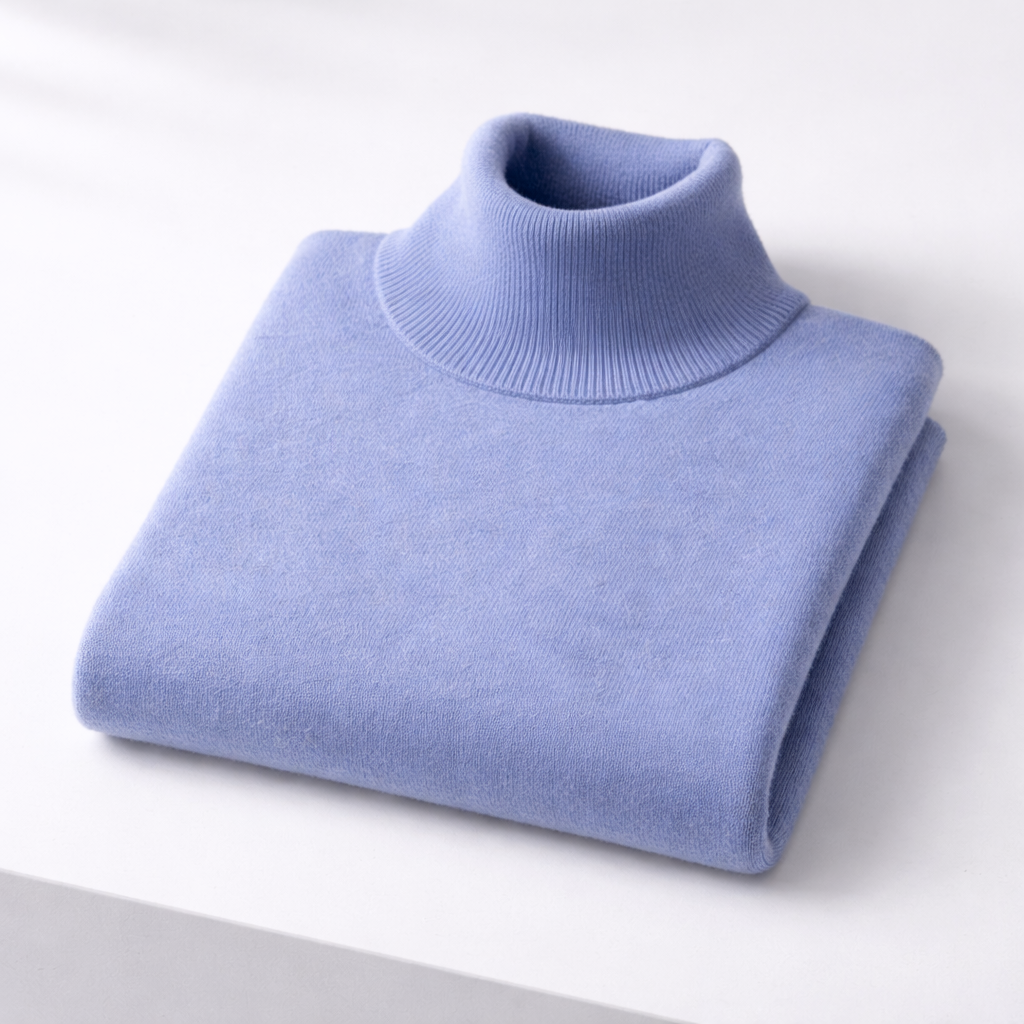 Men's Merino Wool Turtleneck Sweater | Savonti