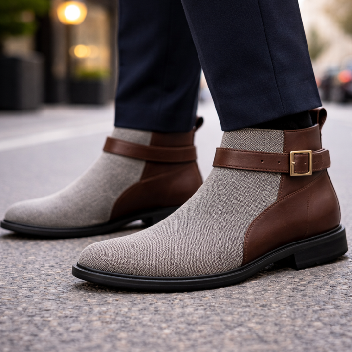 Men's Leather Chelsea Boots | Savoni