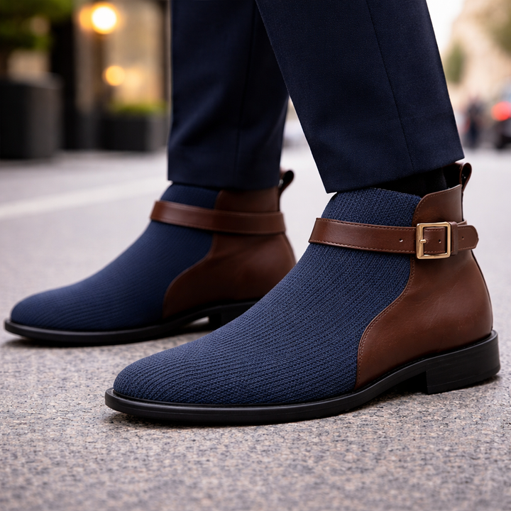 Men's Leather Chelsea Boots | Savoni
