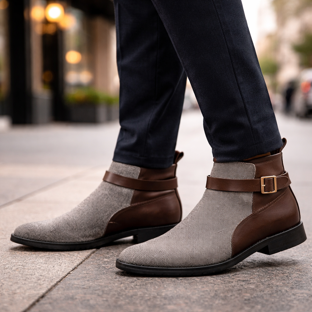Men's Leather Chelsea Boots | Savoni