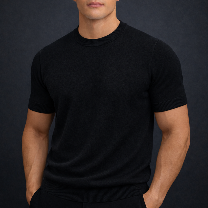 Men's Cashmere Merino Wool T-Shirt | Savino