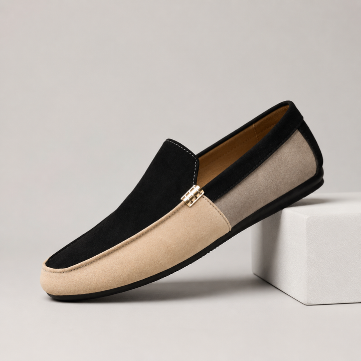 Montari Colorblock Driving Loafers