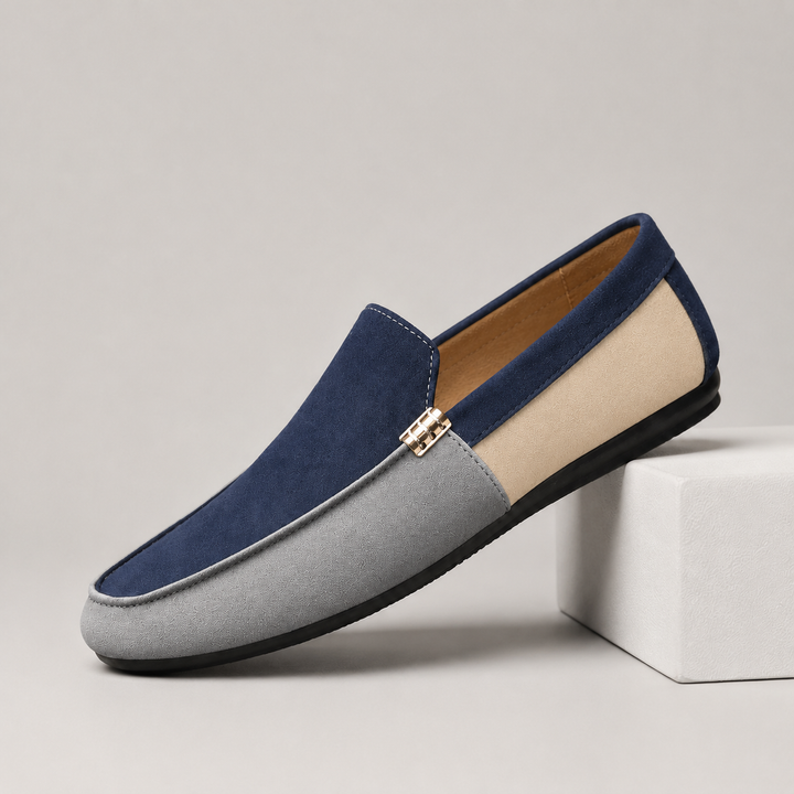 Montari Colorblock Driving Loafers