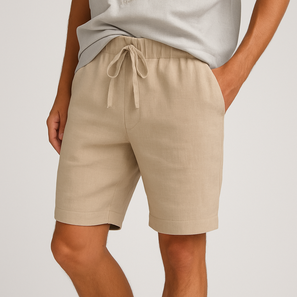 Linen Shorts – Men's Drawstring Casual Shorts | Arden