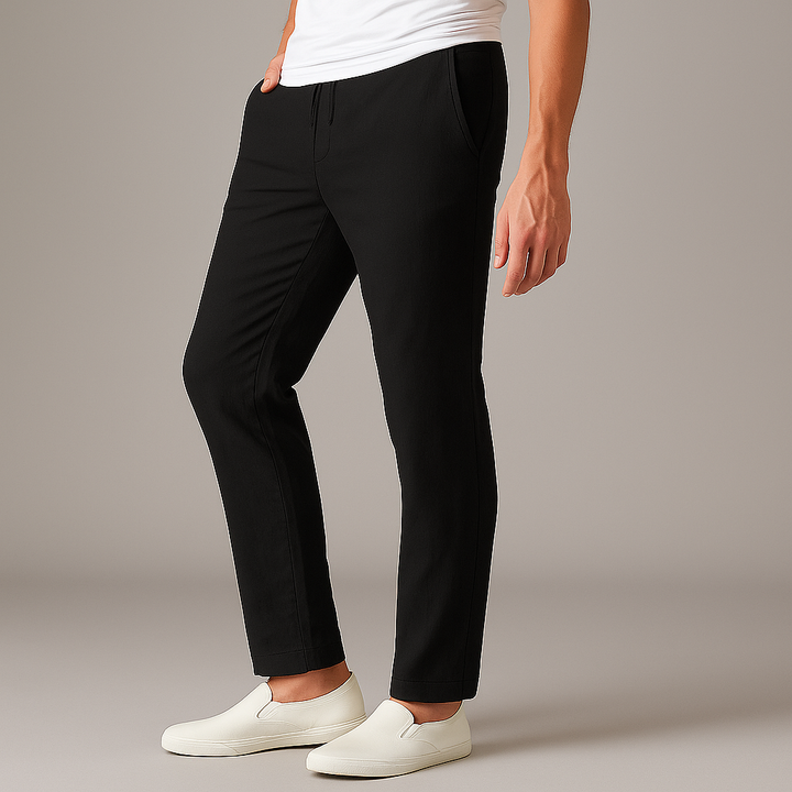 Linen Pants – Men's Drawstring Casual Trousers | Arden
