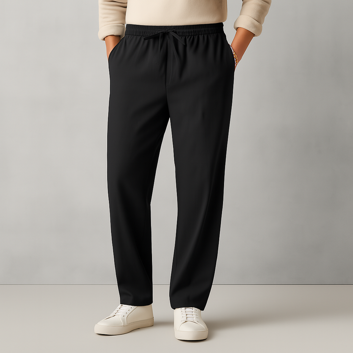Linen Pants – Men's Drawstring Casual Trousers | Savoni