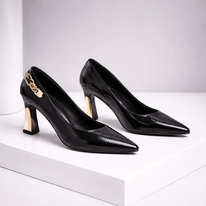 Avelin Women's Italian Leather High Heels