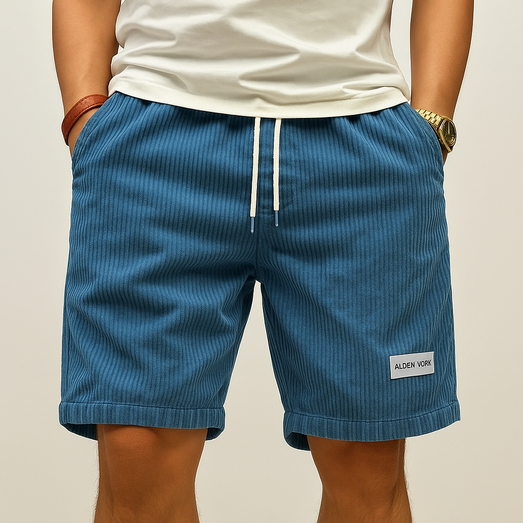 Corduroy Shorts – Men's Drawstring Casual Shorts | Arden