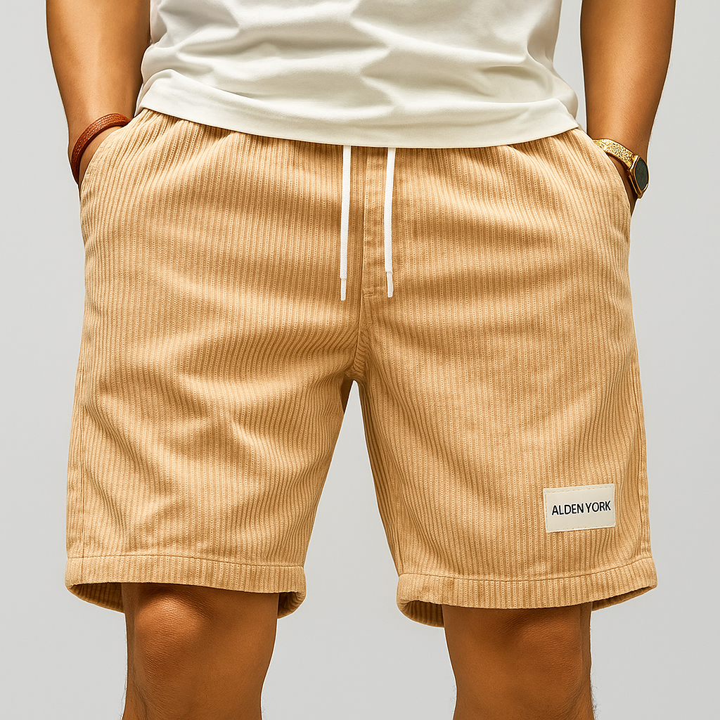 Corduroy Shorts – Men's Drawstring Casual Shorts | Arden