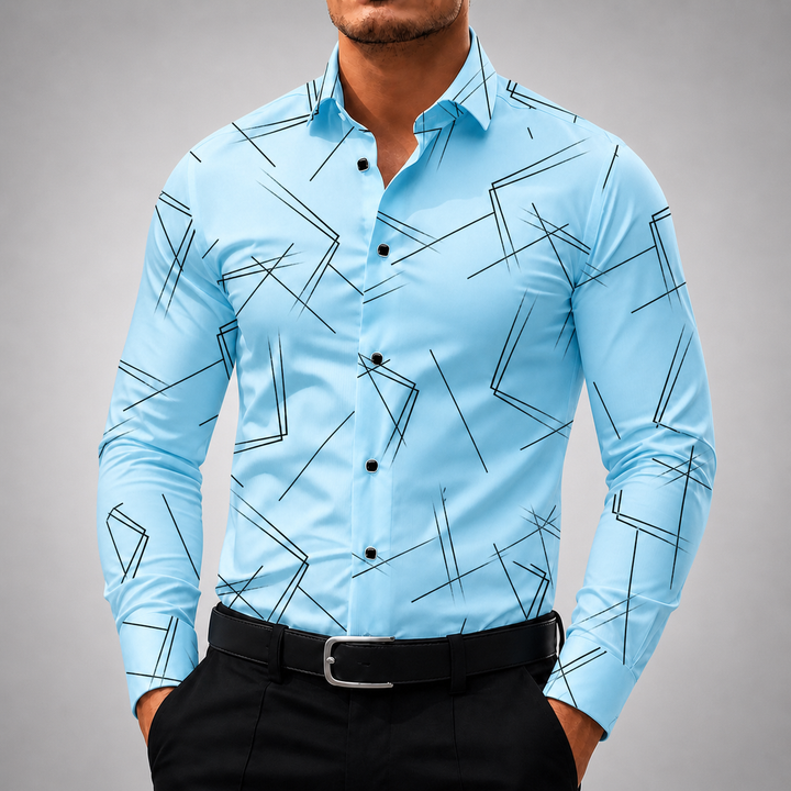 Arden Button-Up Silk Shirt