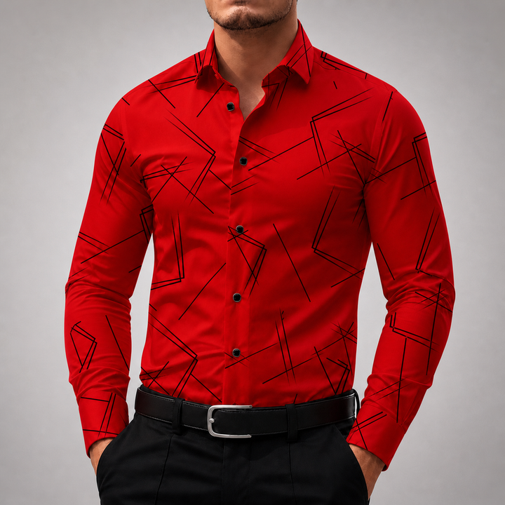 Arden Button-Up Silk Shirt