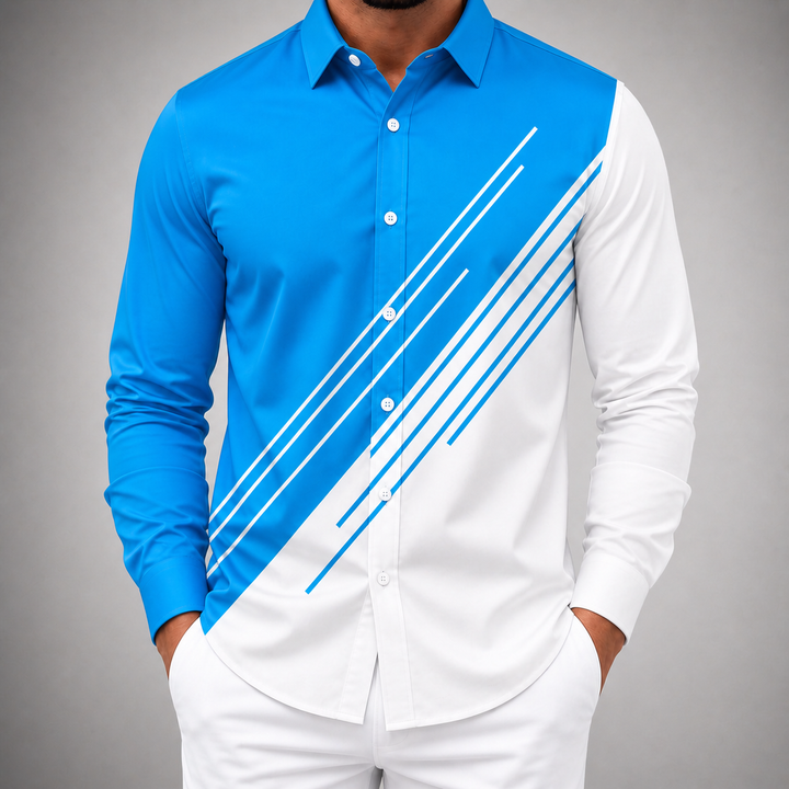 Avani Button-Up Silk Shirt