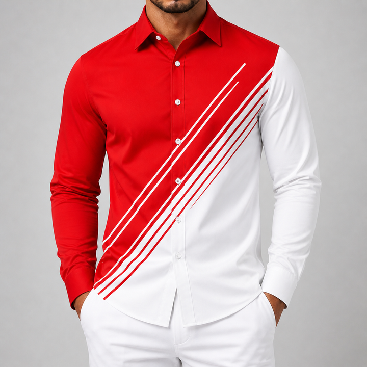 Avani Button-Up Silk Shirt