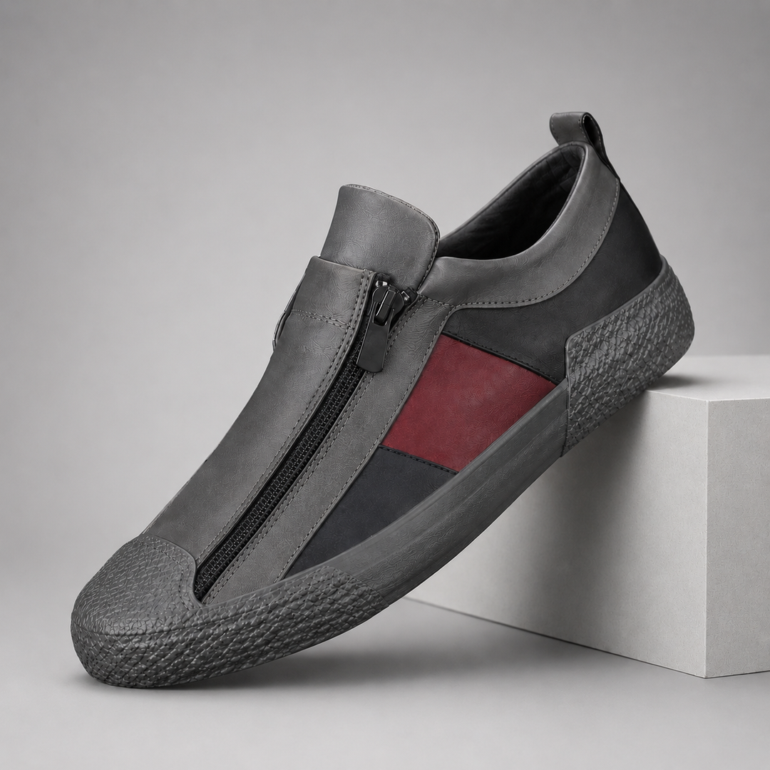 Arden Leather Slip-On Sneakers