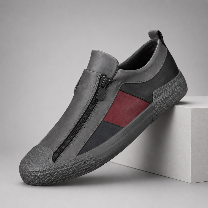Arden Leather Slip-On Sneakers