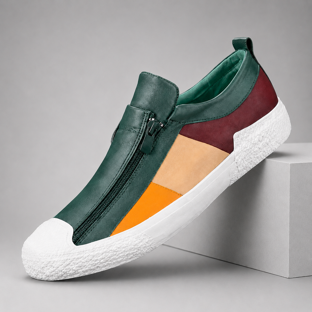 Arden Leather Slip-On Sneakers