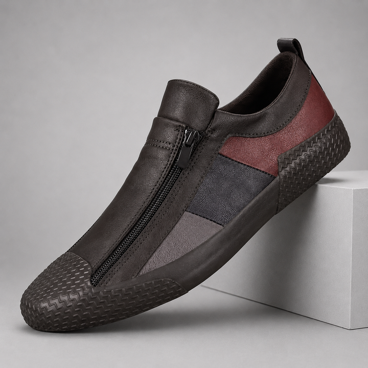 Arden Leather Slip-On Sneakers
