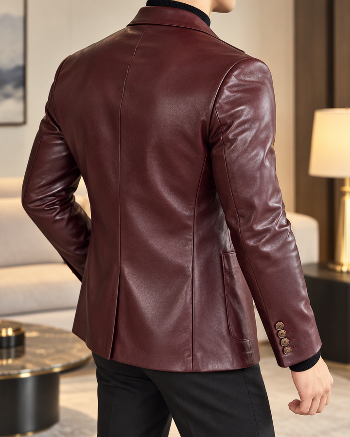 Vittorio Leather Blazer