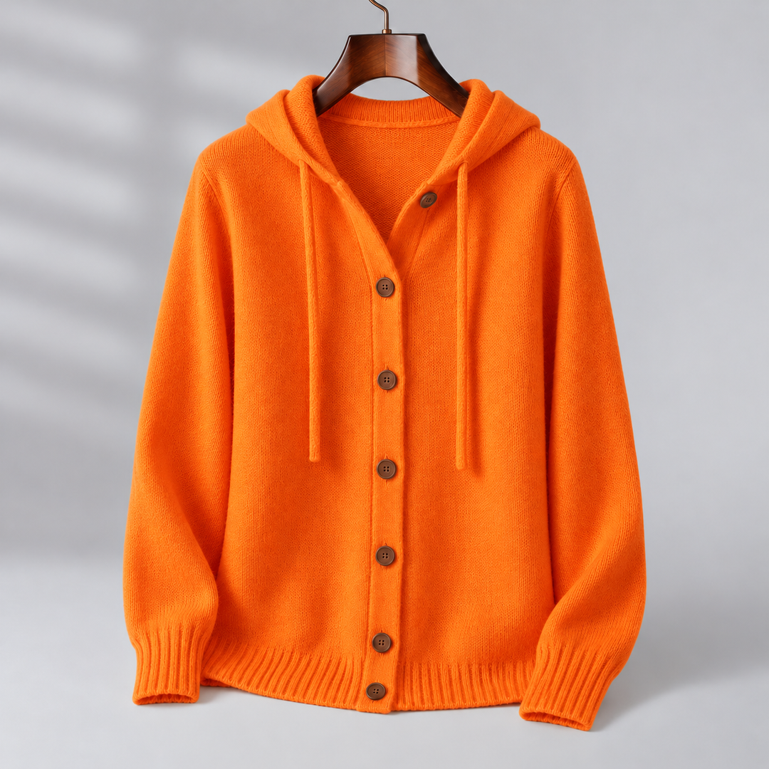 Serena Cotton Hooded Cardigan
