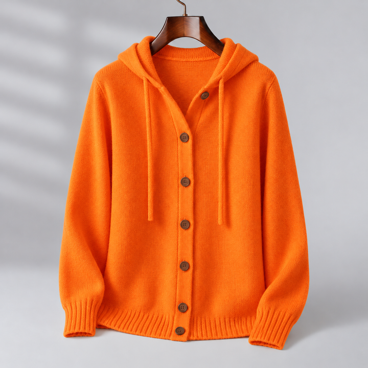 Serena Cotton Hooded Cardigan