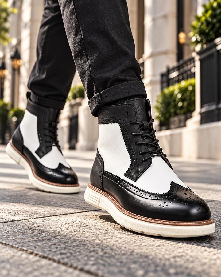Rivington Leather Brogue Boots