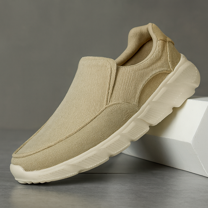 Men's Canvas Orthopedic Slip-On Sneakers  | Arden