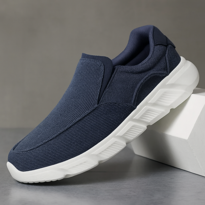 Men's Canvas Orthopedic Slip-On Sneakers  | Arden