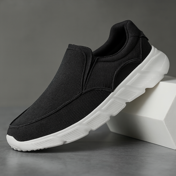 Men's Canvas Orthopedic Slip-On Sneakers  | Arden