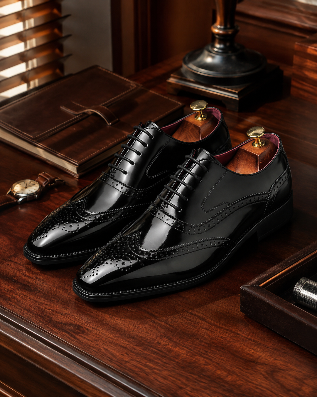 Montari Leather Oxfords