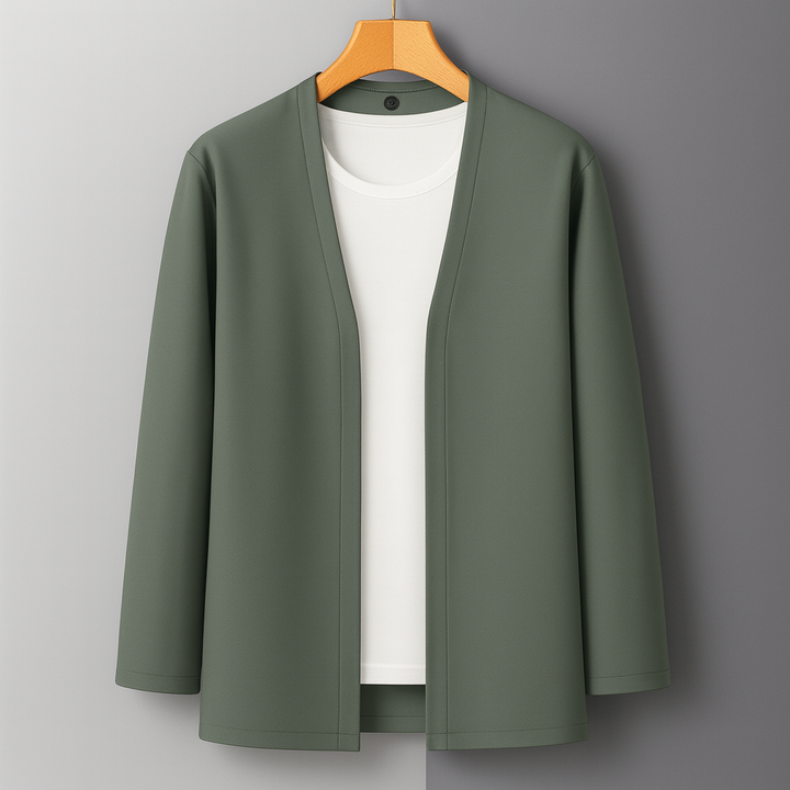 Men's Wool Blend Cardigan | Savoni